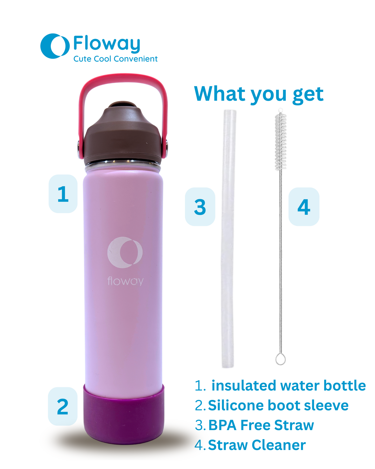 Floway Dual Temperature Premium Electric Lavender Bottle