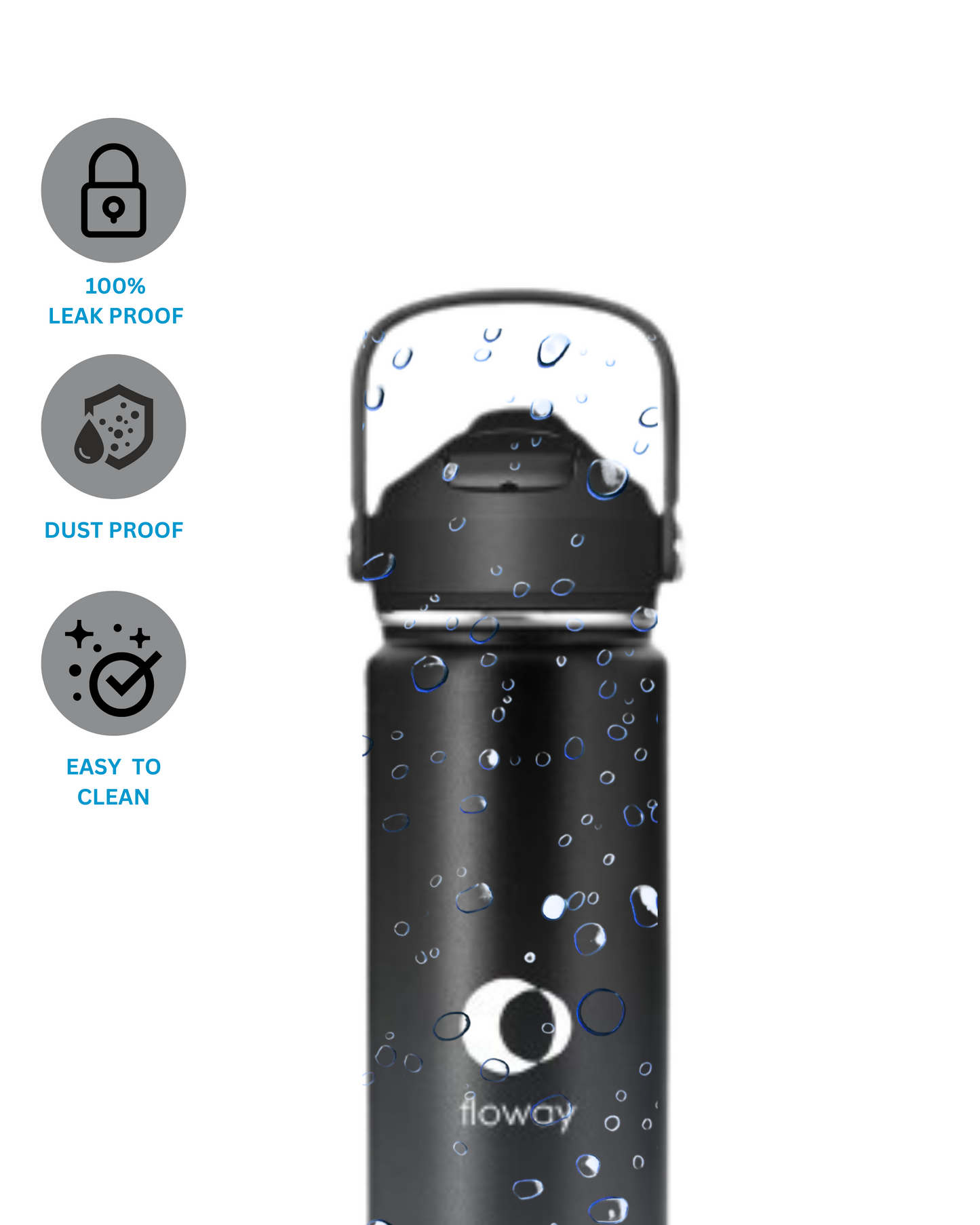 Floway Dual Temperature Premium Midnight Black Bottle