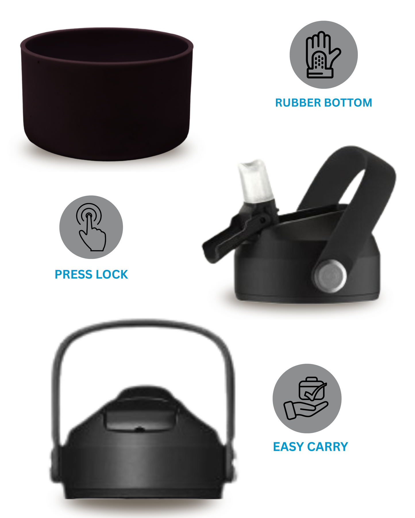 Floway Dual Temperature Premium Midnight Black Bottle